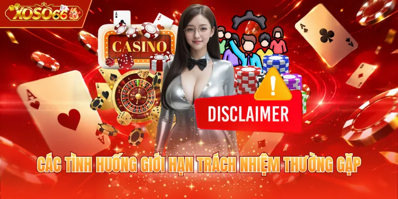Các tình huống giới hạn trách nhiệm thường gặp
